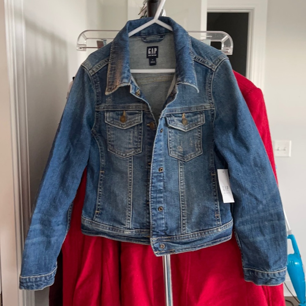Gap Jean Jacket girls sz M